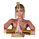 Kit Fantasia Cleópatra Feminino Carnaval Cobra Luxo