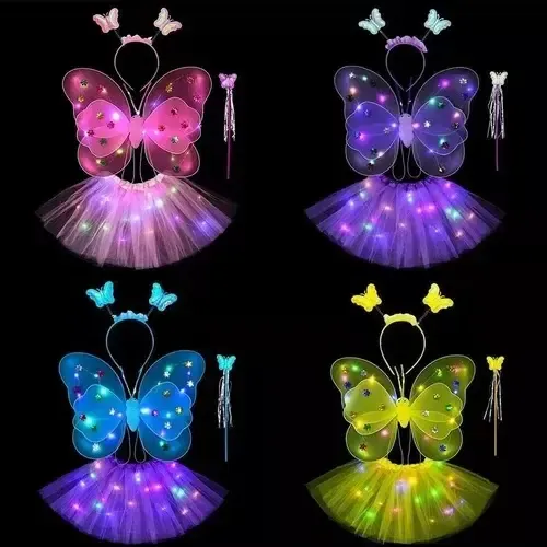 Kit Fantasia Fada Borboleta