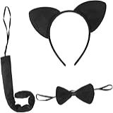 Kit Fantasia Gatinho Tiara