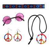 Kit Fantasia Hippie Oculos