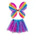 Kit Fantasia Infantil Conjunto Carnaval Menina Roupa Festa