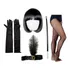 Kit Fantasia Melindrosa Gangster Mafia Cabaret Sexy 5pçs