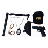 Kit Fantasia Policial Fbi