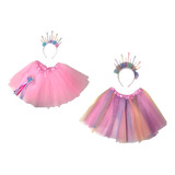 Kit Fantasia Saia Tule
