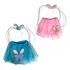 Kit Fantasia Saia Tule Tiara Coelho Carnaval Festa Páscoa