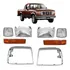 Kit Farois Lanternas E Moldura Cromada F1000 F4000 96 97 98