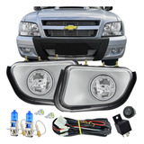Kit Farol Aux Milha C Chicote S10 Blazer 2001 2002 À 2011