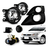 Kit Farol Auxiliar Milha Focus 2009 10 11 2012 Botao Tic Tac