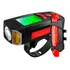 Kit Farol Bike Frontal Velocímetro Buzina Alarme + Led Usb