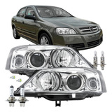 Kit Farol Cromado Astra