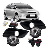 Kit Farol De Milha Focus 2009 2010 2011 2012 2013 C moldura