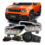 Kit Farol De Milha Full Led Jeep Renegade 2022 2023 Original