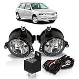 Kit Farol De Milha Gol Parati Saveiro G4 2005 A 2014 Com Botão Tic Tac 2 Pinos Suits - STS025VW