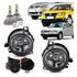 Kit Farol De Milha Gol Saveiro Parati G4 2006 A 2014 + Led