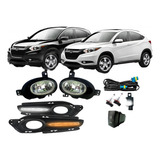 Kit Farol De Milha Honda Hrv Drl Daylight 2015 2016 2017