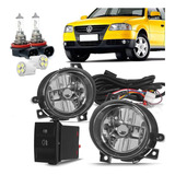 Kit Farol De Milha Neblina Gol