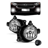 Kit Farol De Milha Neblina Onix Prisma Cobalt Spin