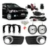 Kit Farol De Milha Palio Economy 2015 Mold Cromo Xenon 8000k