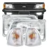Kit Farol Del Rey Pampa Belina 85 86 87 88 89 90 91 + Pisca