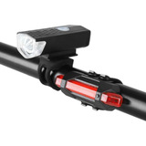 Kit Farol E Lanterna Bicicleta Bike Ultra Led A Prova D água