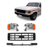 Kit Farol E Pisca Laranja Grade Bigode F1000 1993 1994 1995