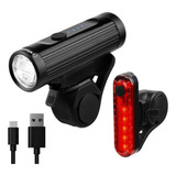 Kit Farol E Pisca Super Led Bike 700 Lumens 20 Lumens Elleven Cor Preto