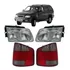 Kit Farol + Lanterna Fume S10 1995 Á 2000 Foco Duplo