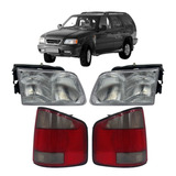Kit Farol Lanterna Fume