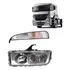 Kit Farol Lanterna Seta Pisca Lado Esquerdo Mb Axor 