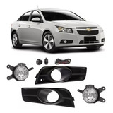 Kit Farol Milha Auxiliar Cruze 2011 2012 2013 2014 C moldura