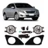 Kit Farol Milha Auxiliar Neblina Corolla 2009 2010 2011