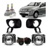 Kit Farol Milha Auxiliar Palio Siena 2001 2002 2003 04 + Led