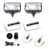 Kit Farol Milha Capa Cibie Serra Ii Auxiliar Opala Chevette