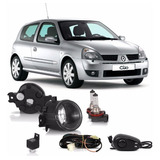 Kit Farol Milha Clio 2010 Botão Alternativo Xenon 8000k