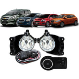 Kit Farol Milha Cobalt Spin Prisma Onix 2013 2014 2015 Orig