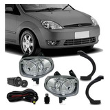 Kit Farol Milha Fiesta 2003 2004