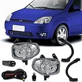 Kit Farol Milha Fiesta 2003 2004 2005 2006 Moldura Bt Og