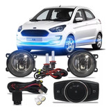 Kit Farol Milha Ford Ka 2019 Kit Xenon 8000k 2 Brindes