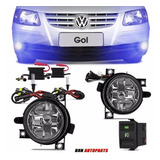 Kit Farol Milha Gol G4 Saveiro Parati Bt Orig Xenon 6k 8k