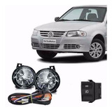 Kit Farol Milha Gol Saveira Parati G4 Botão Modelo Original