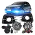 Kit Farol Milha Gol Voyage G7 16 17 + Xênon 8000k + Grade