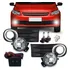 Kit Farol Milha Gol Voyage Saveiro G5 Botao Modelo Original