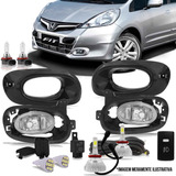 Kit Farol Milha Honda New Fit 2012 2013 2014 + Kit Super Led