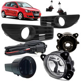 Kit Farol Milha Neb Auxi Completo Polo Mi Gt Gti 2007 A 2011