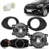 Kit Farol Milha Neblina Auxiliar Ford Ka 2015 2016 2017 18