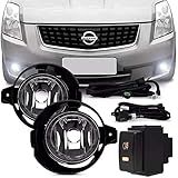 Kit Farol Milha Neblina Auxiliar Sentra 2010 2011 2012 2013