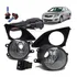 Kit Farol Milha Neblina + Branca Toy Corolla 2008 09 10 2011