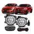 Kit Farol Milha Neblina Fiat Argo Cronos Botão Mod. Original