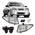 Kit Farol Milha Neblina Fiesta 00-02 Courier 00-10 Botão Alt