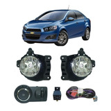 Kit Farol Milha Neblina Gm Onix cobalt spin prisma 2013 2016